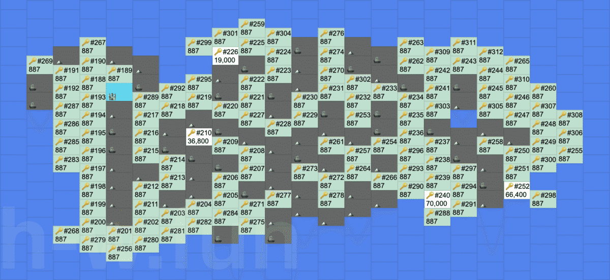 [Hero Wars Guide] Mysterious Island 22 adam_map data