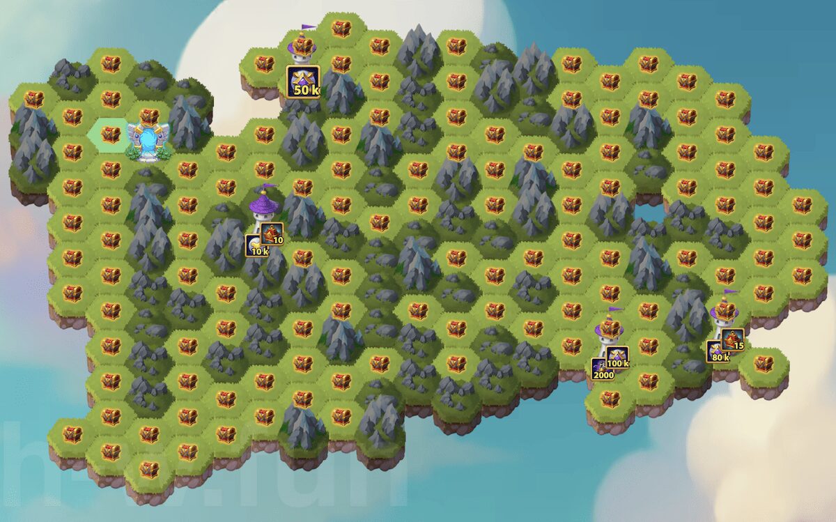 [Hero Wars Guide] Mysterious Island 22 adam_map view