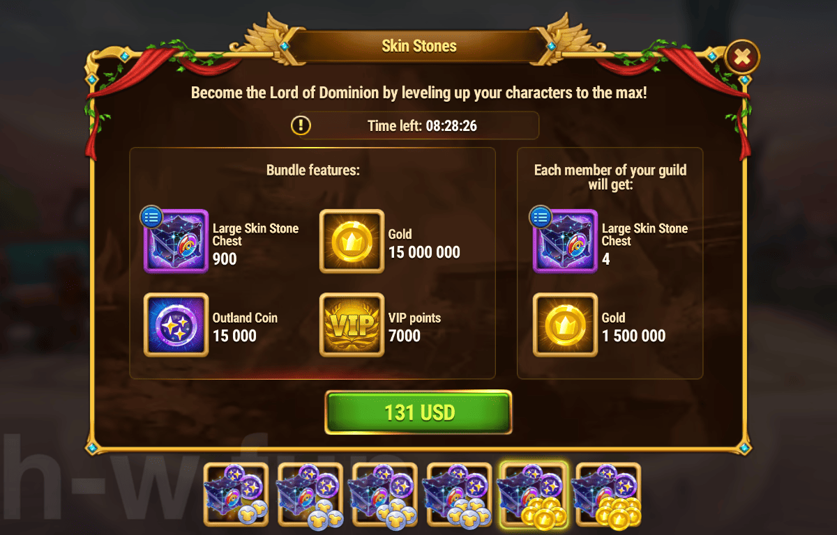 [Hero Wars Guide] Skin Stone Bundle