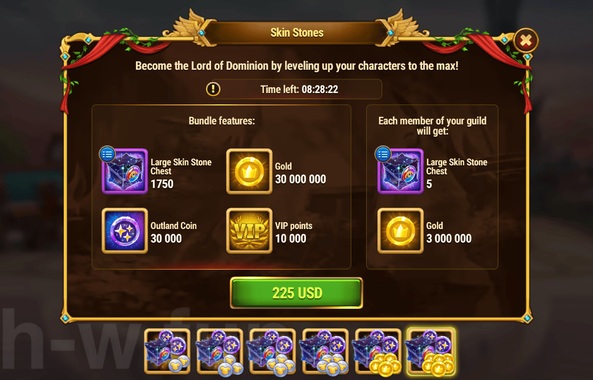 [Hero Wars Guide] Skin Stone Bundle