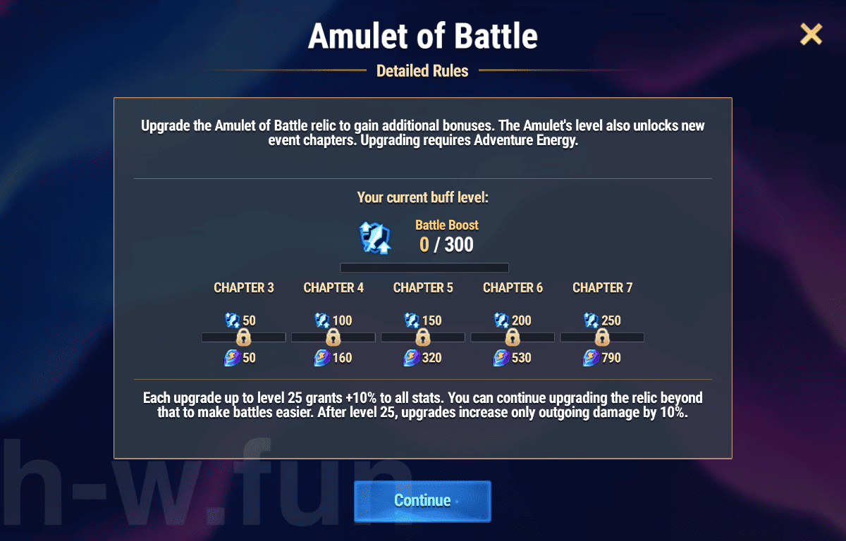 [Hero Wars] Workshop Assembly Adventure