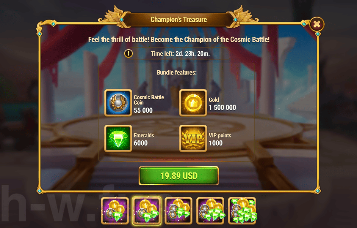 [Hero Wars Guide] Champion’s Treasure