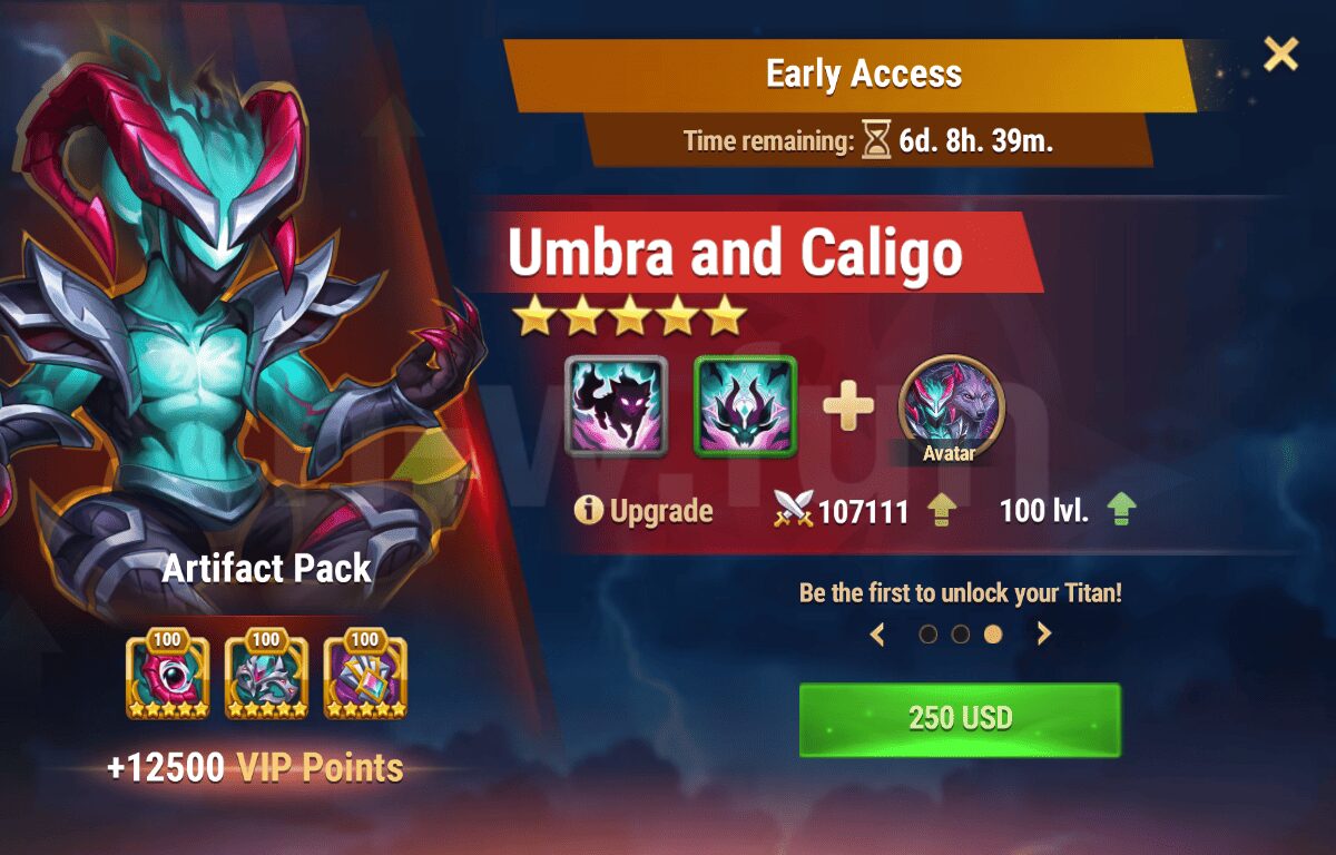 [Hero Wars Guide] Early Access (Umbra Bundle)