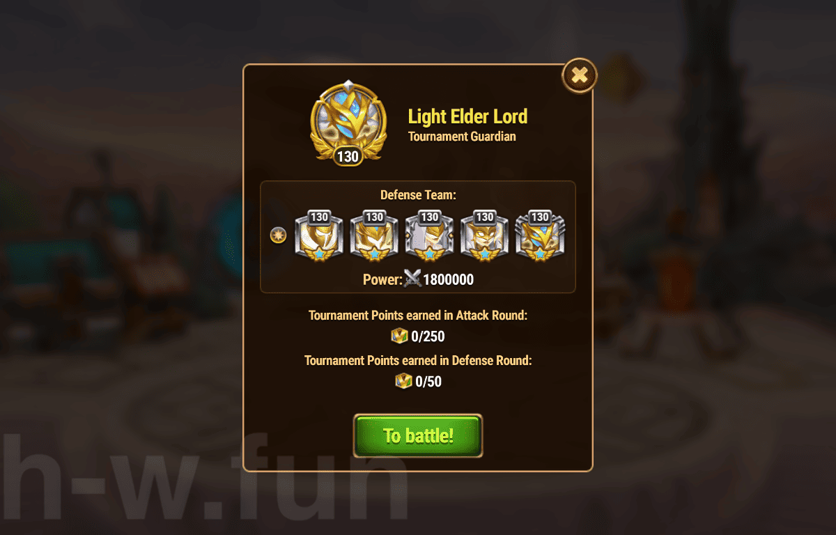 [Hero Wars Guide] Light Elder Lord