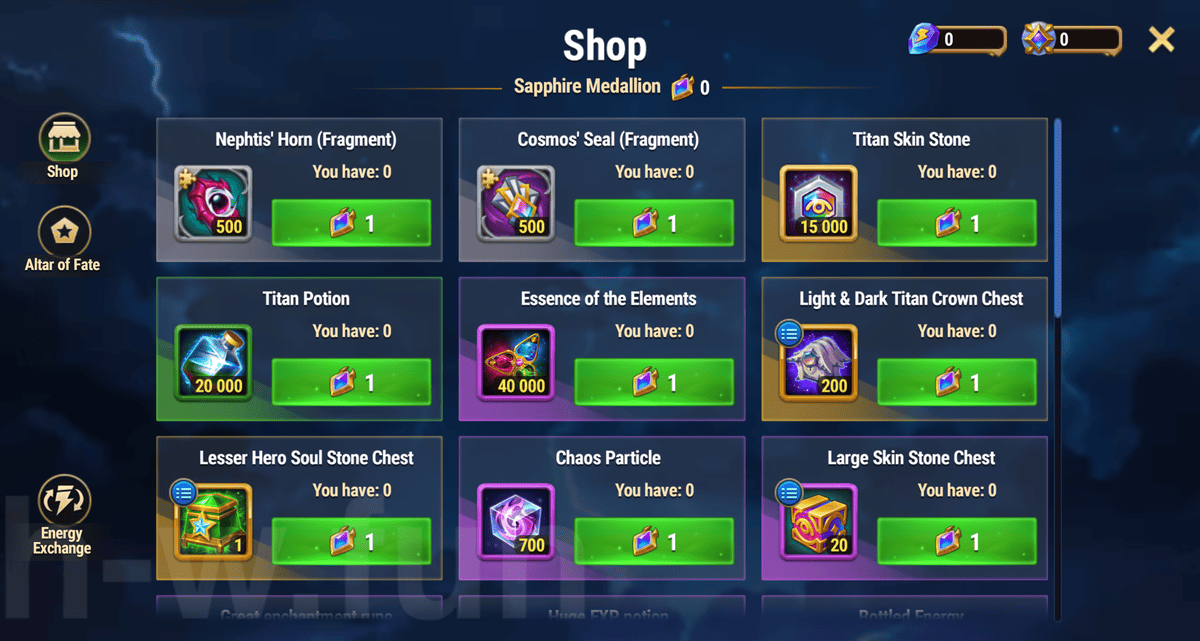 [Hero Wars Guide] Nightfall Festival Shop
