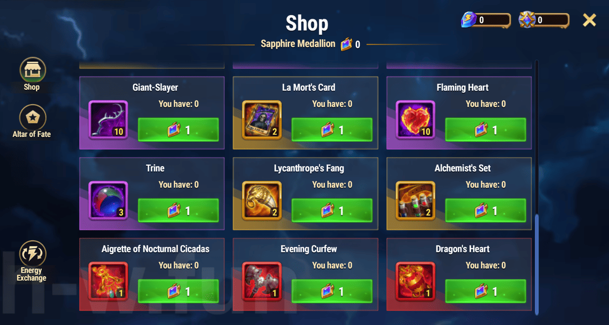 [Hero Wars Guide] Nightfall Festival Shop