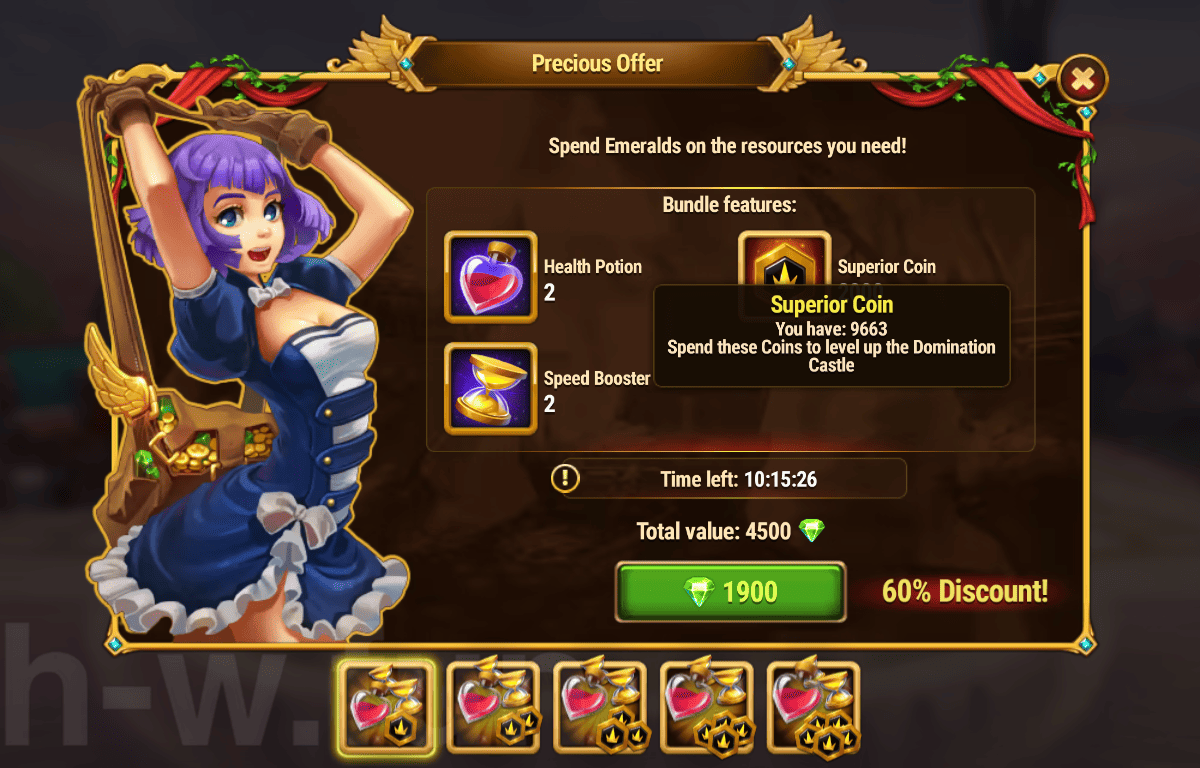 [Hero Wars Guide]Precious Offer (AoC Version)