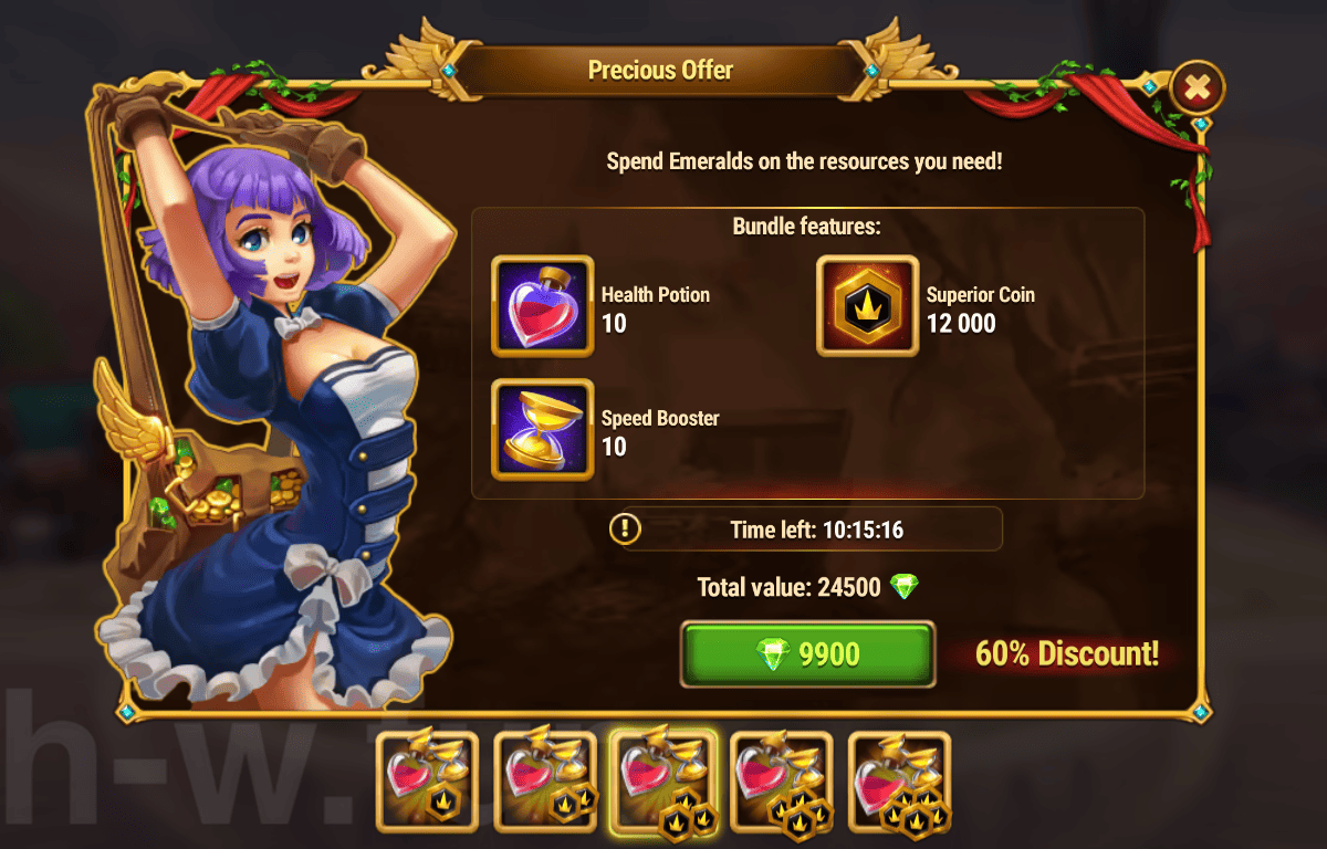 [Hero Wars Guide]Precious Offer (AoC Version)