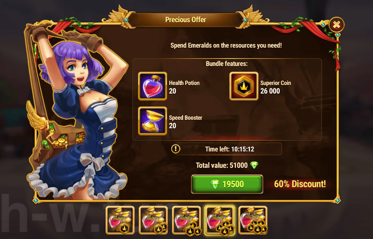 [Hero Wars Guide]Precious Offer (AoC Version)