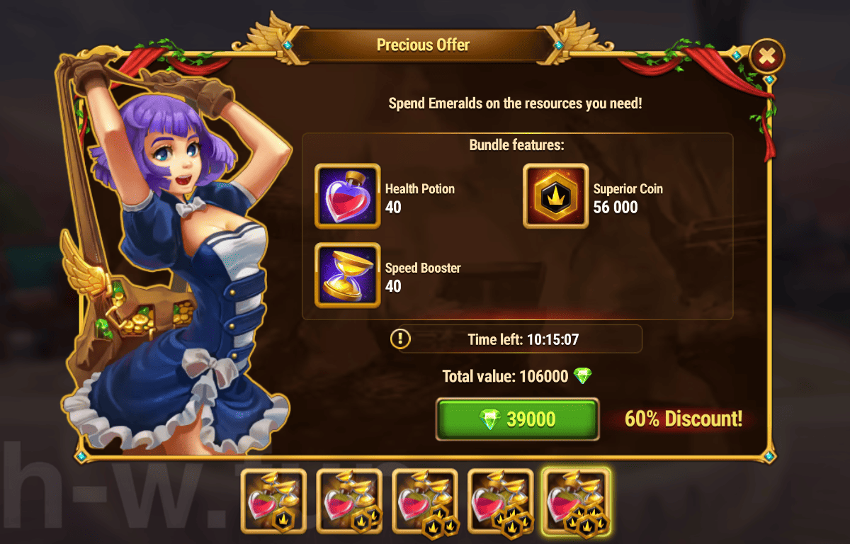 [Hero Wars Guide]Precious Offer (AoC Version)