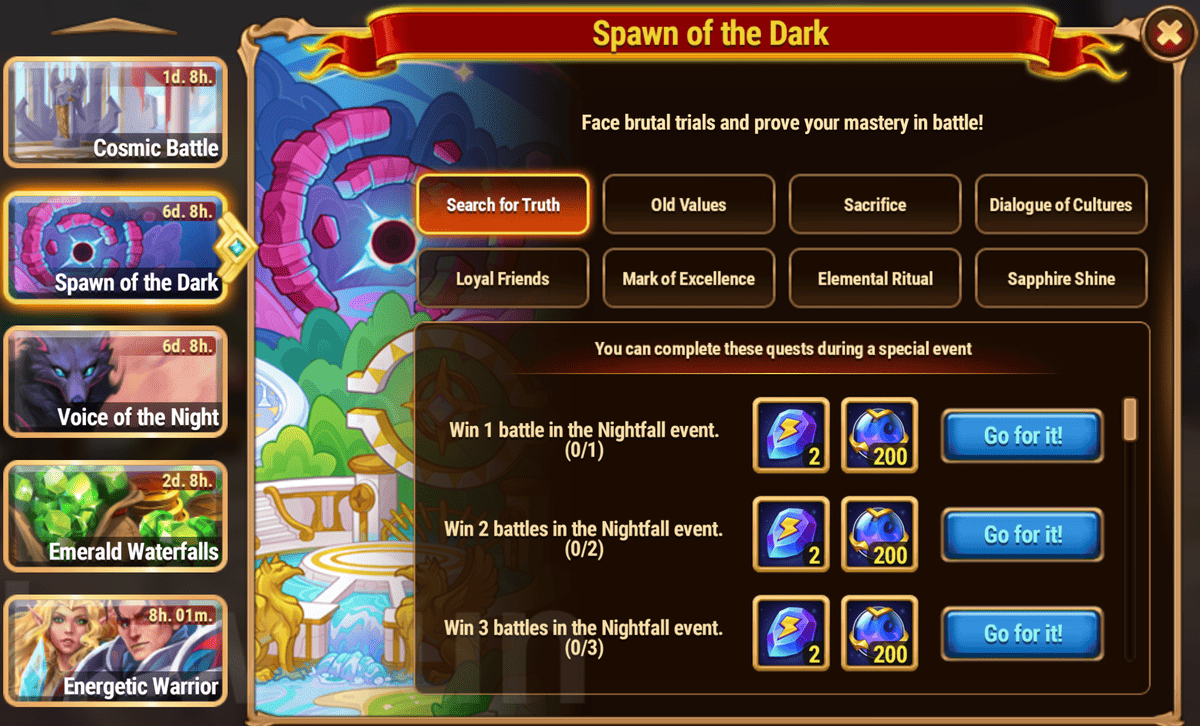 [Hero Wars Guide] Spawn of the Dark