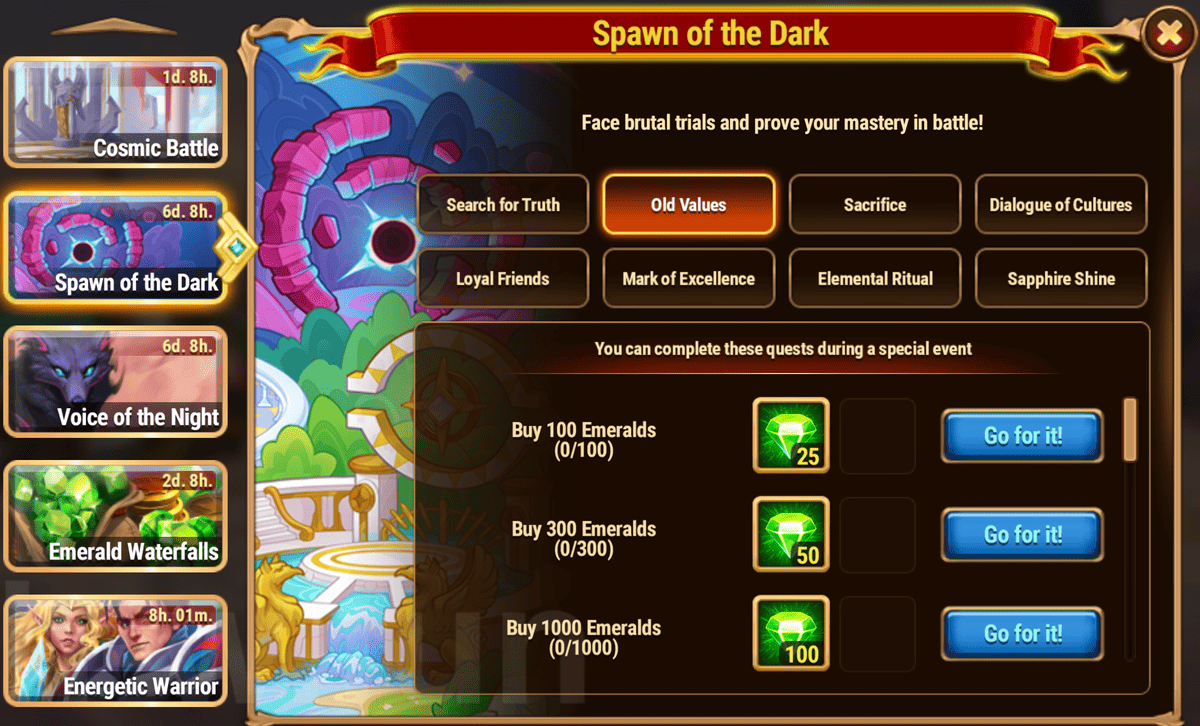 [Hero Wars Guide] Spawn of the Dark