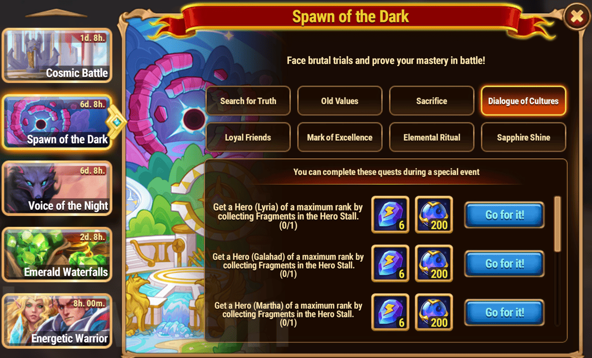 [Hero Wars Guide] Spawn of the Dark