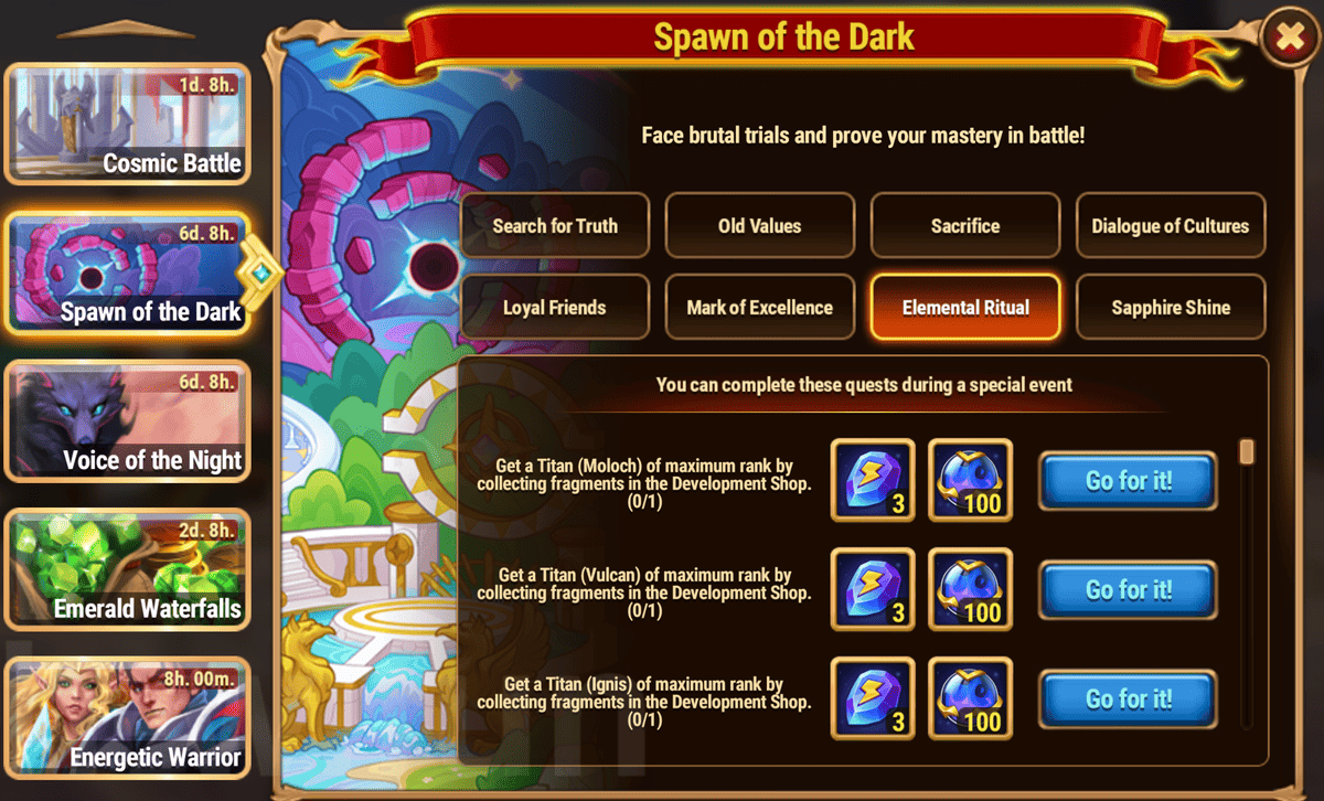 [Hero Wars Guide] Spawn of the Dark