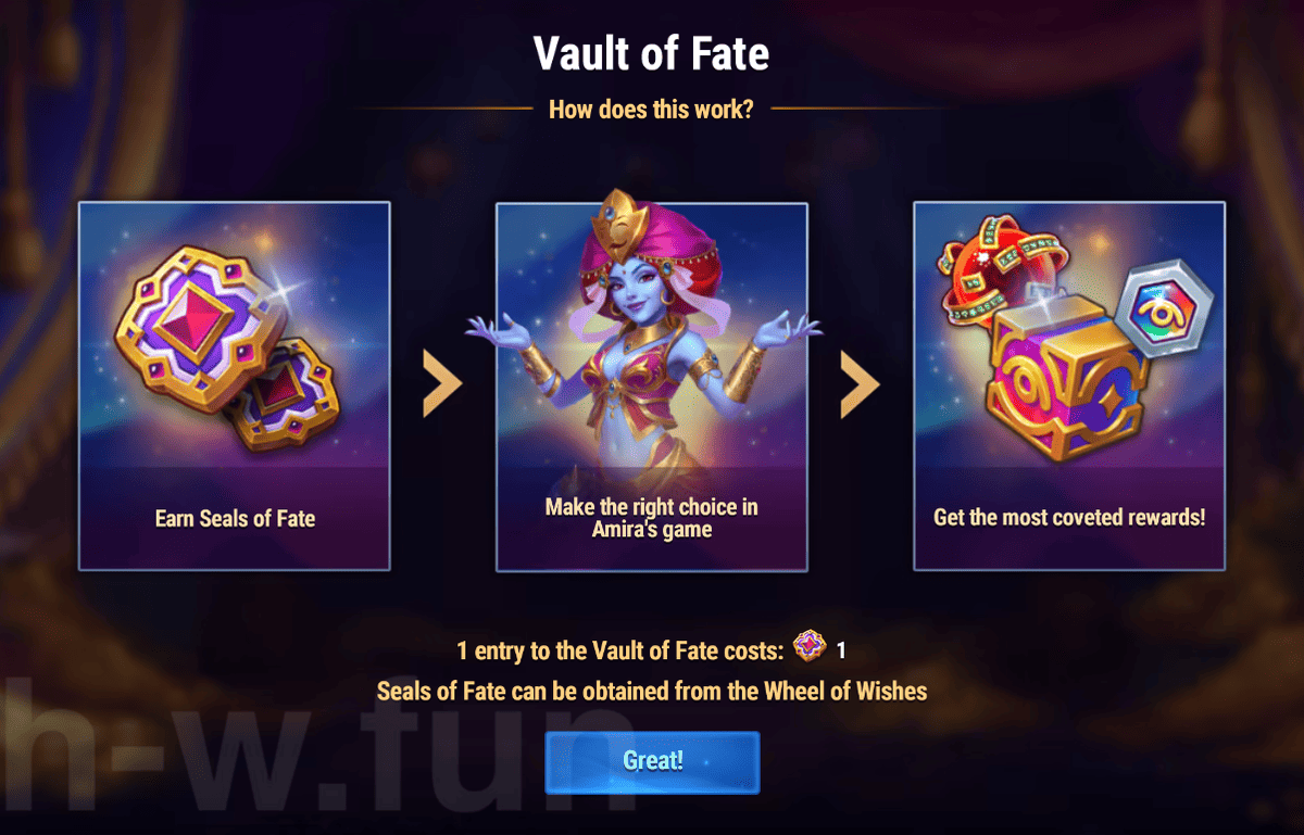 [Hero Wars Guide] Vault of Fate
