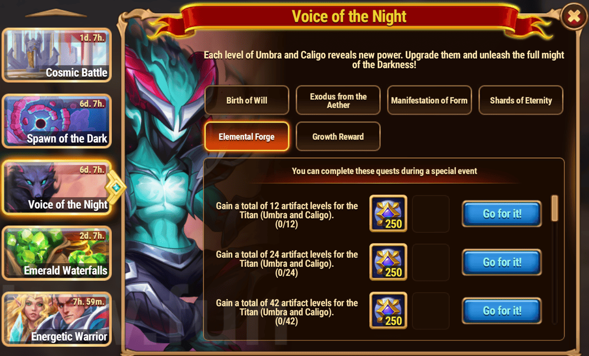 [Hero Wars Guide] Voice of the Night (Umbra)