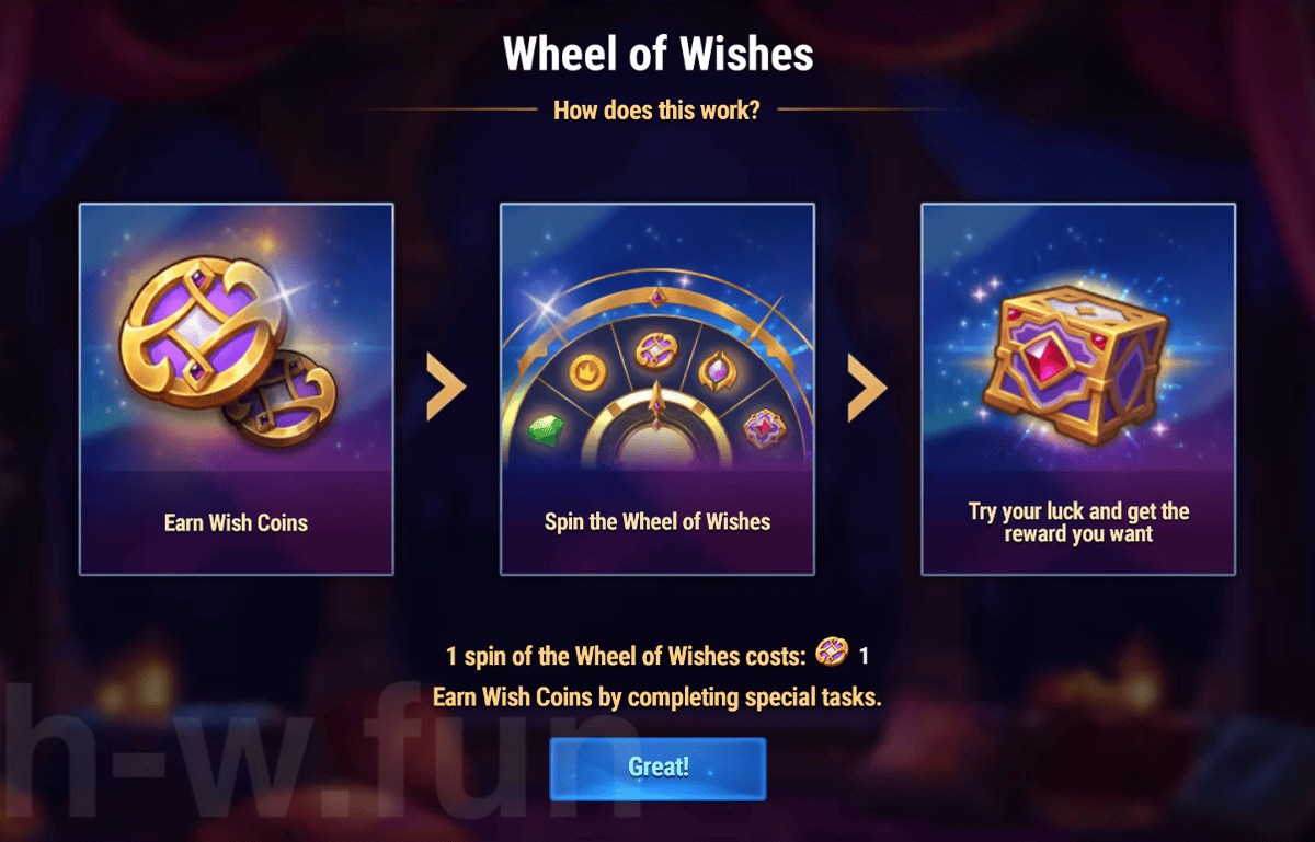 [Hero Wars Guide] Wheel of Wishes