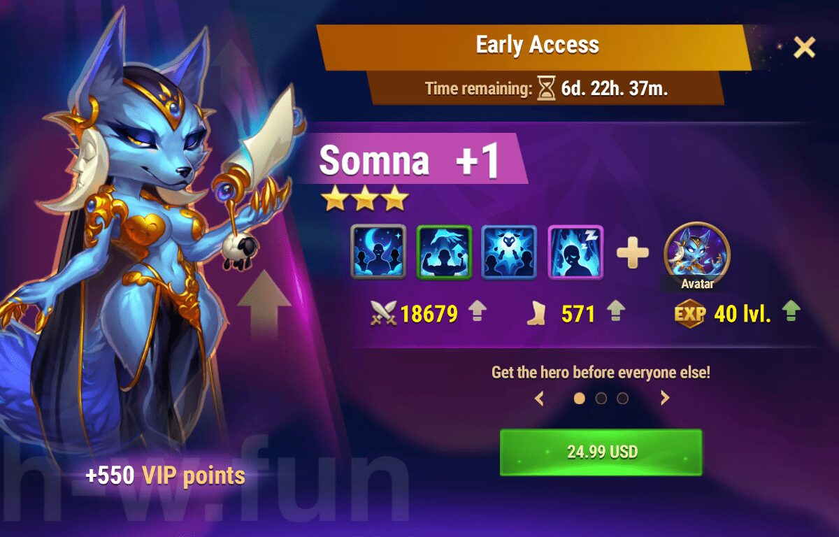 [Hero Wars Guide] Early Access (Somna Bundle)