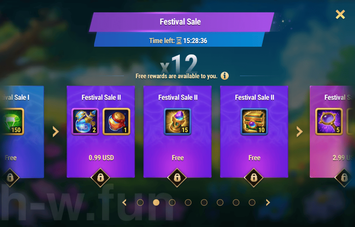 [Hero Wars Guide] Festival Sale