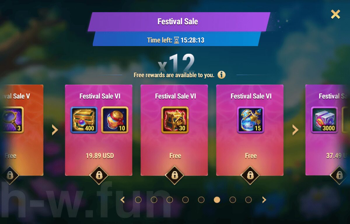 [Hero Wars Guide] Festival Sale