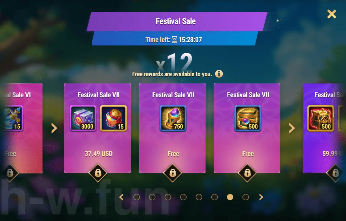 [Hero Wars Guide] Festival Sale