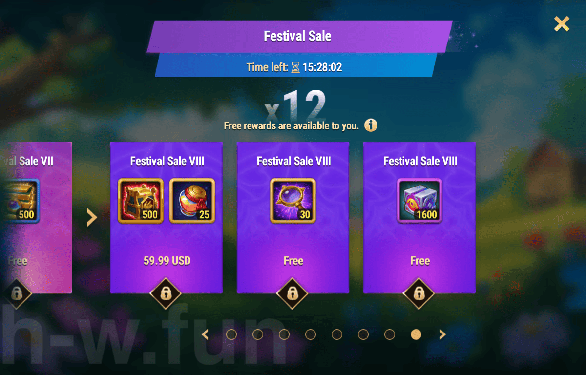 [Hero Wars Guide] Festival Sale
