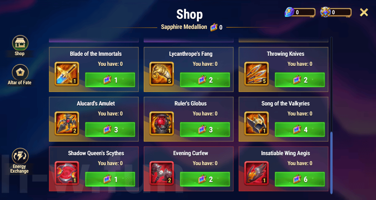 [Hero Wars Guide] Nightmare Abode Festival Shop