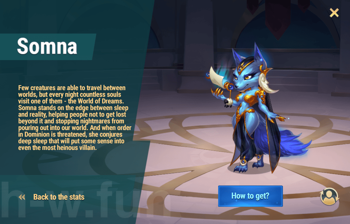 [Hero Wars Guide] Somna