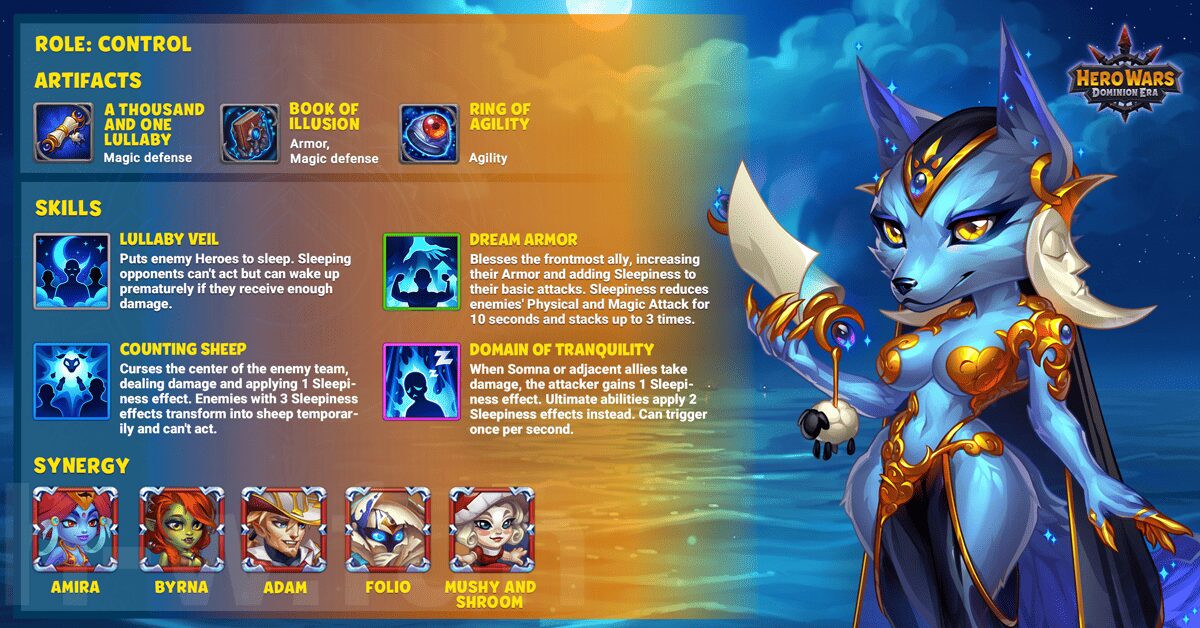 [Hero Wars Guide] Somna Stat