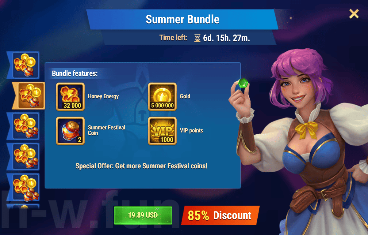 [Hero Wars Guide] Summer Bundle