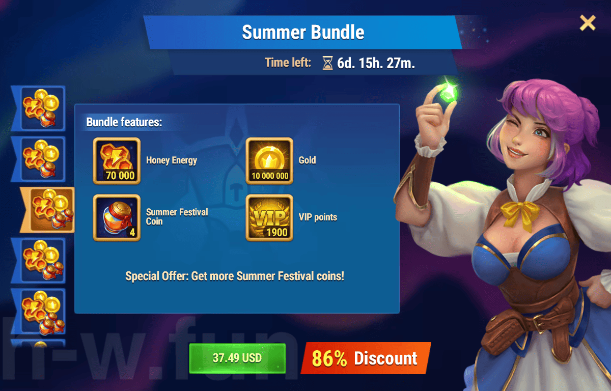 [Hero Wars Guide] Summer Bundle