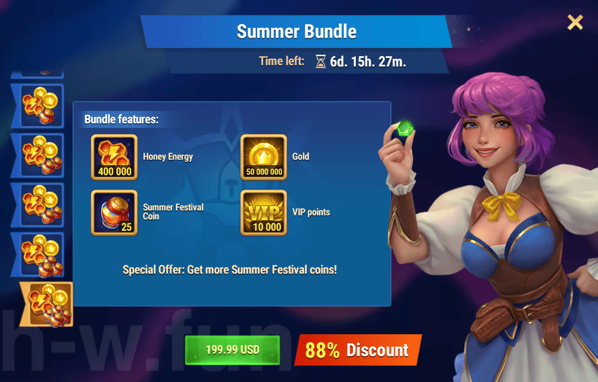 [Hero Wars Guide] Summer Bundle