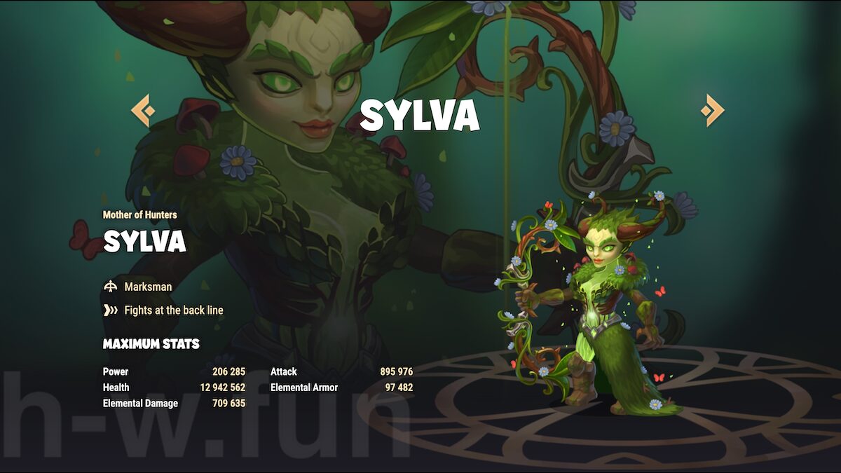[Hero Wars Guide] Sylva