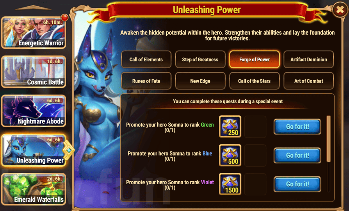 [Hero Wars Guide] Unleashing Power(Somna)