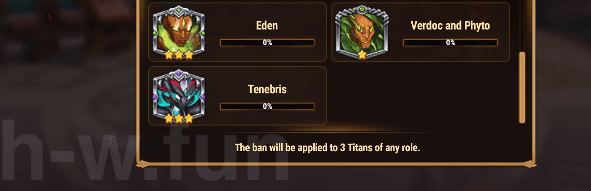 [Hero Wars Guide]Cosmic Battle : Titan Edition #4 Voting Results