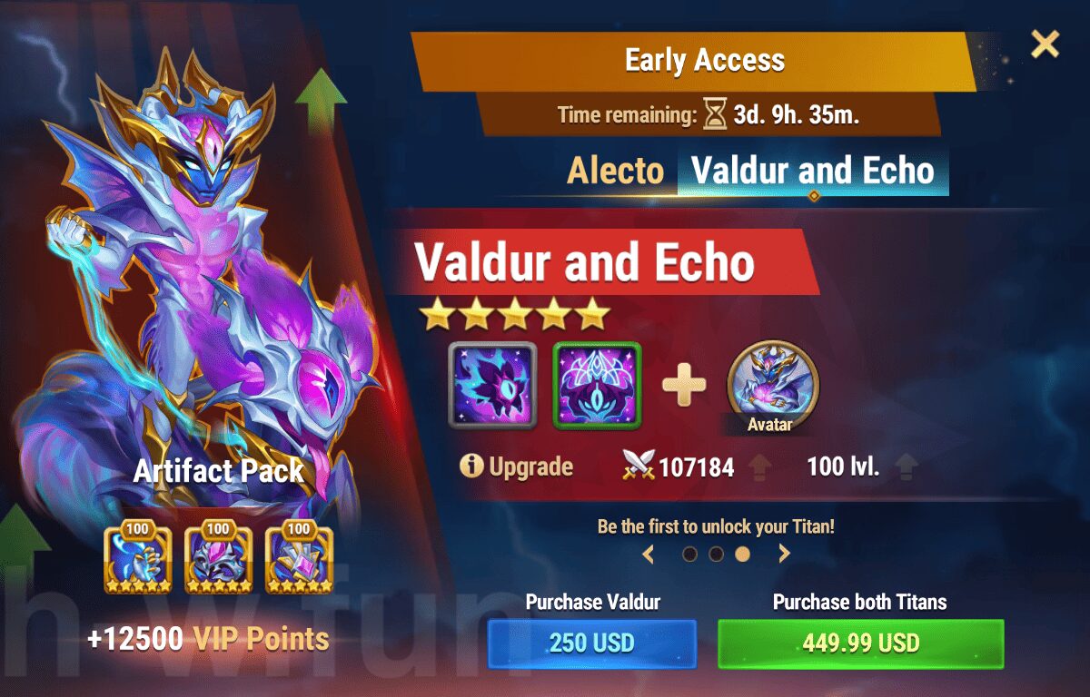 [Hero Wars Guide] Early Access Valdur