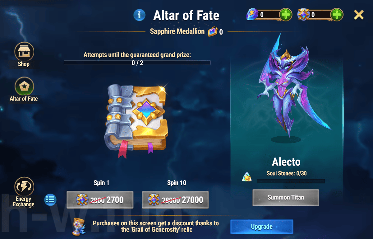[Hero Wars Guide] Fall of the Veil Alecto Event