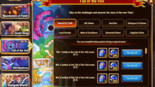 [Hero Wars Guide] Fall of the Veil Tasks and Rewards