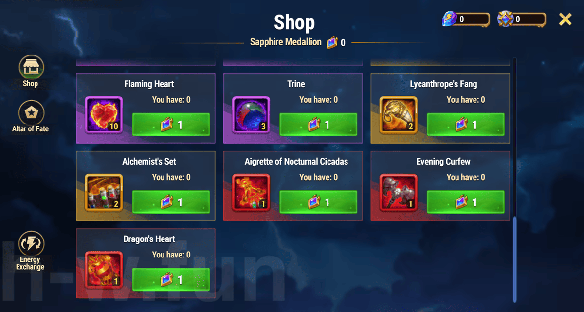 [Hero Wars Guide] Judgment Day Festival Shop