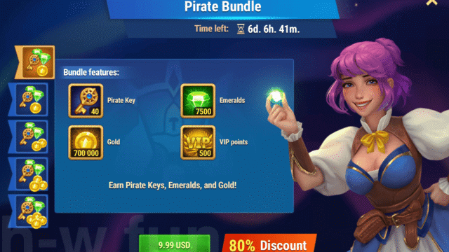 [Hero Wars Guide]Pirate Bundle