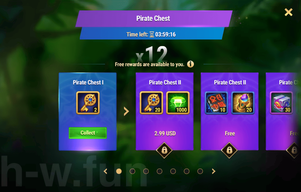[Hero Wars Guide] Pirate Chest