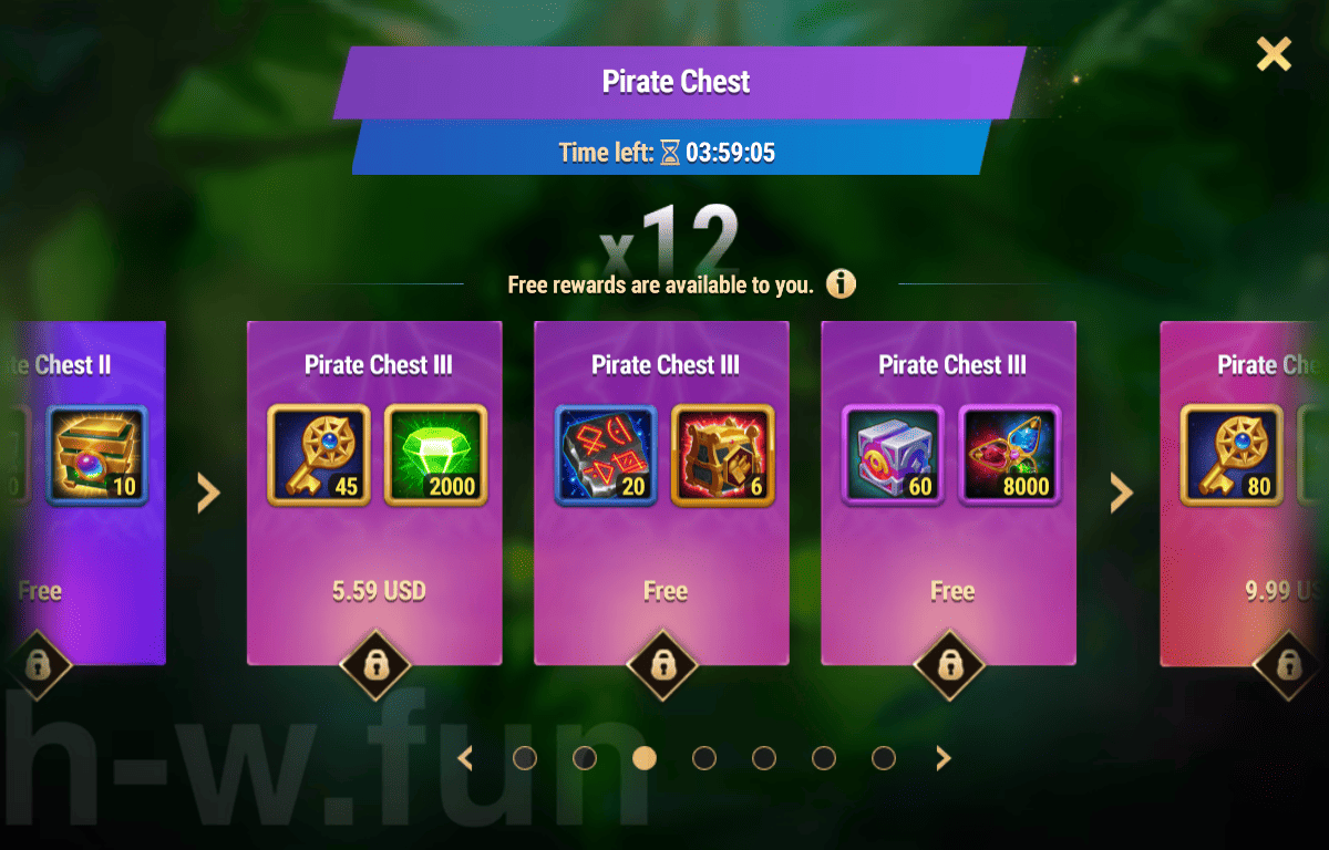 [Hero Wars Guide] Pirate Chest