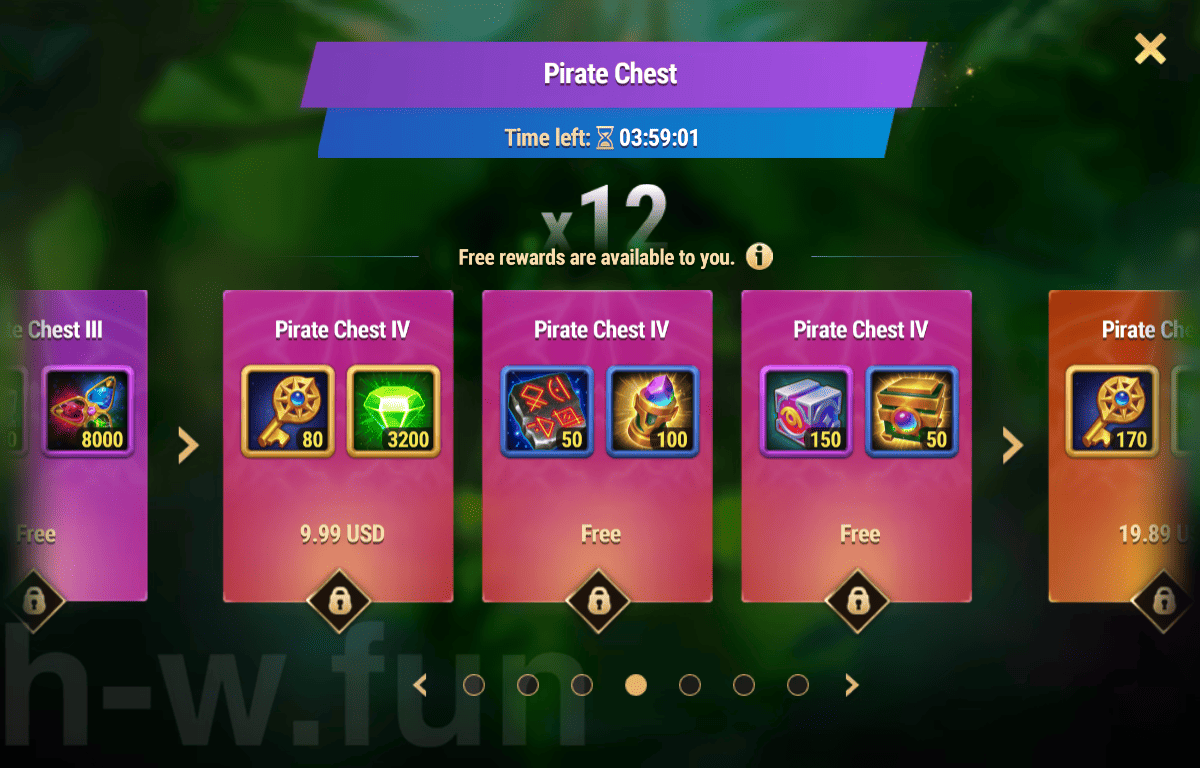 [Hero Wars Guide] Pirate Chest