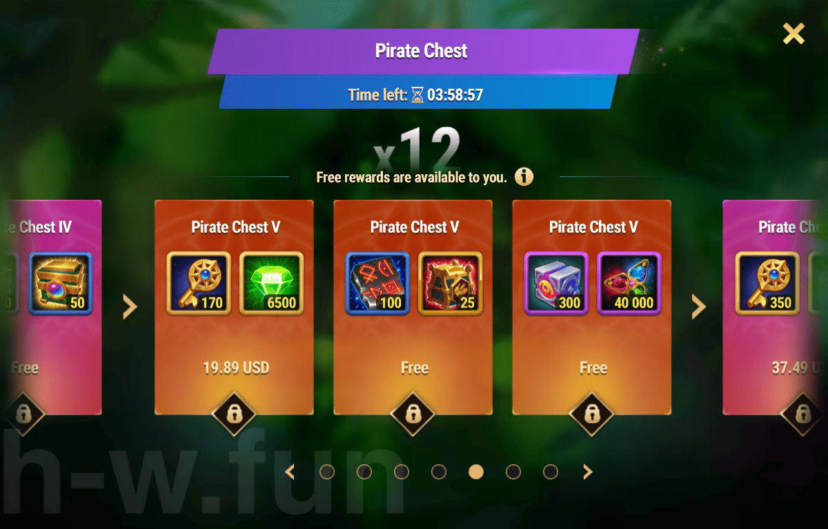 [Hero Wars Guide] Pirate Chest