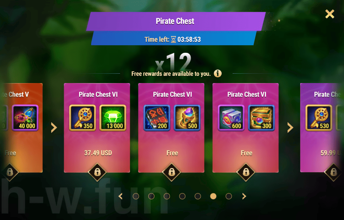 [Hero Wars Guide] Pirate Chest