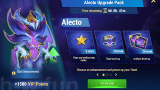 [Hero Wars Guide] Titan Upgrade Pack Alecto