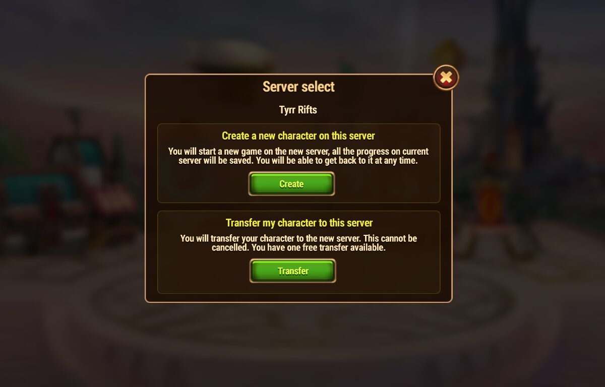 [Hero Wars Guide] Transfer Ticket
