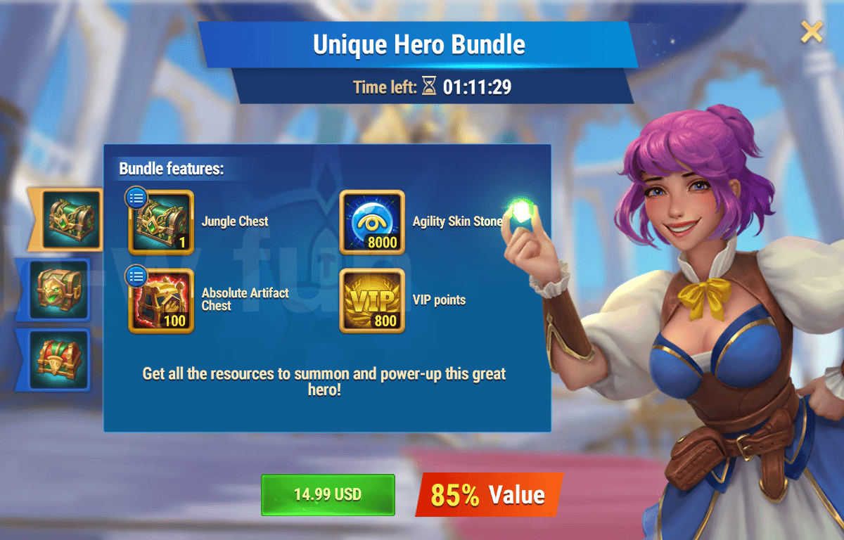 [Hero Wars Guide] Unique Hero Bundle