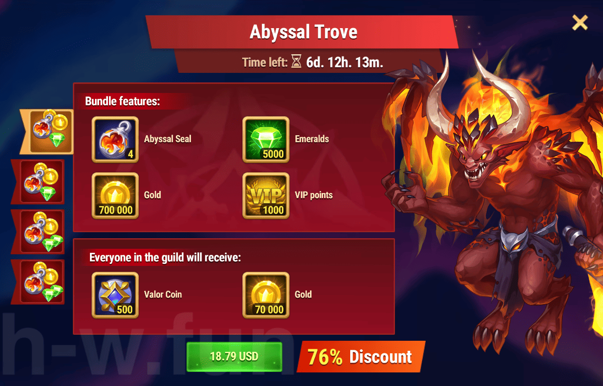 [Hero Wars Guide]Abyssal Trove