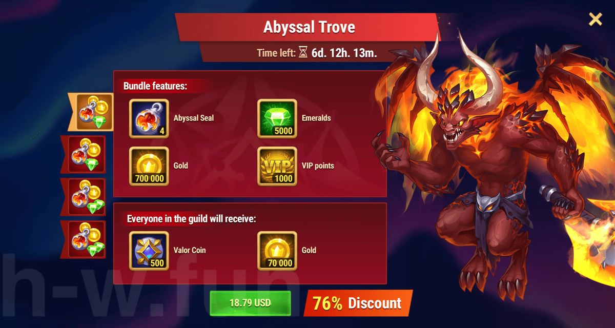 [Hero Wars Guide]Abyssal Trove